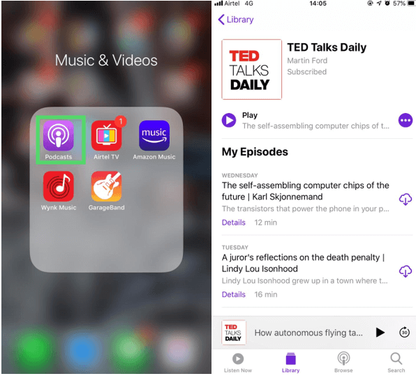 Πώς να παίξετε βίντεο Podcast στο iTunes