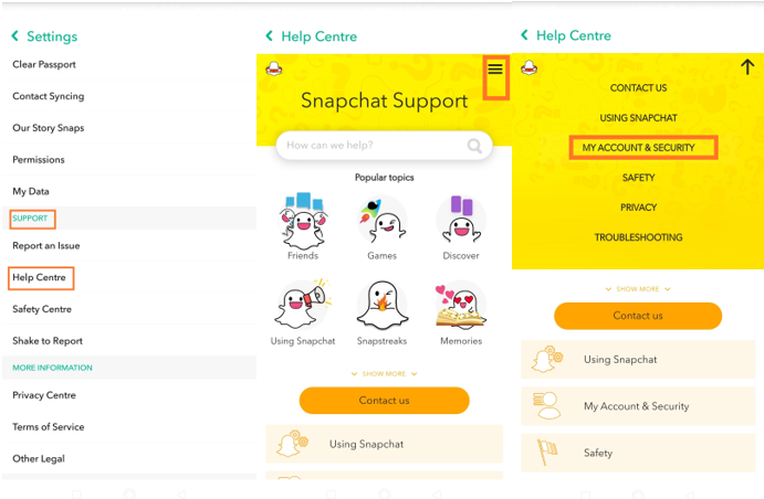 Hur man tar bort Snapchat-kontot permanent