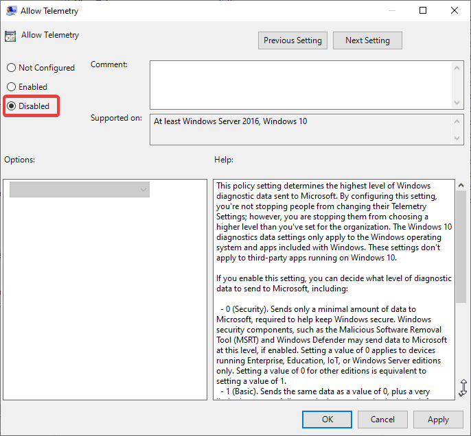 Како онемогућити телеметрију и прикупљање података у оперативном систему Виндовс 10