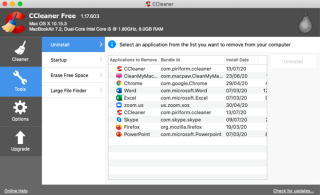 Revisió de CCleaner per a Mac: neteja el teu Mac ràpidament