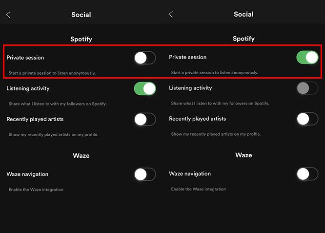 Kako uživati ​​u Spotify mjeraču vremena za spavanje i značajci privatne sesije