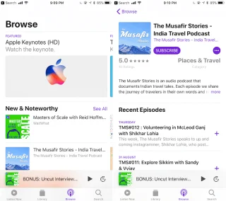 Kako uporabljati aplikacijo Podcasts v iOS 11