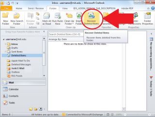 Com Outlook us permet recuperar elements suprimits accidentalment del correu electrònic