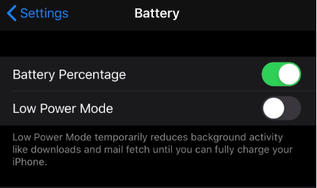 Ako zobraziť percento batérie na iPhone XR a iných telefónoch iPhone?