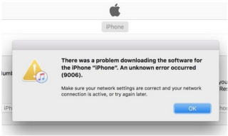 Πώς να διορθώσετε το σφάλμα iTunes 9006 ή το σφάλμα iPhone 9006