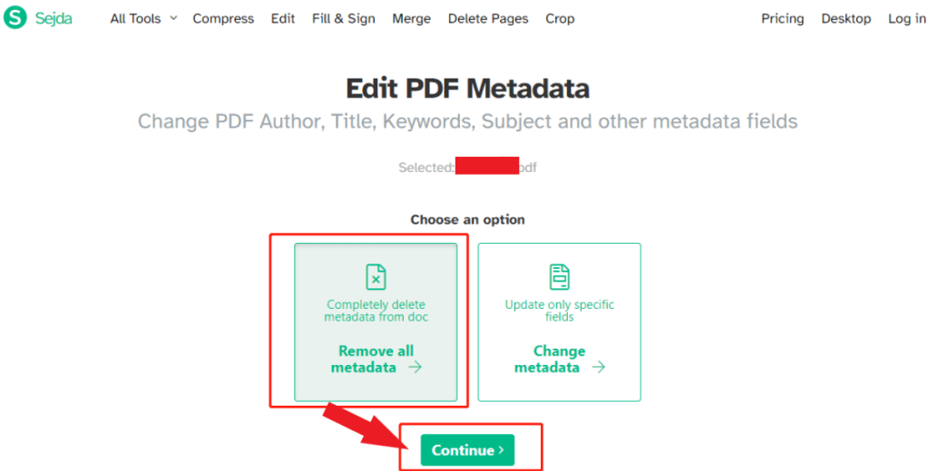 Як відредагувати та видалити метадані з PDF?