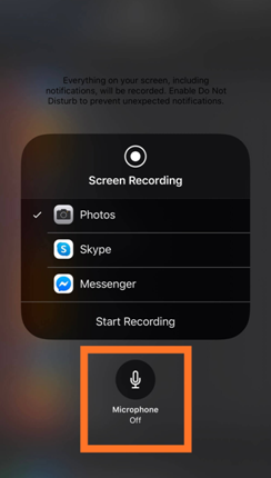 Com gravar la pantalla a l'iPhone amb so