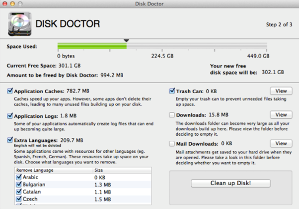 Són realment útils aplicacions com Disk Doctor per a Mac?
