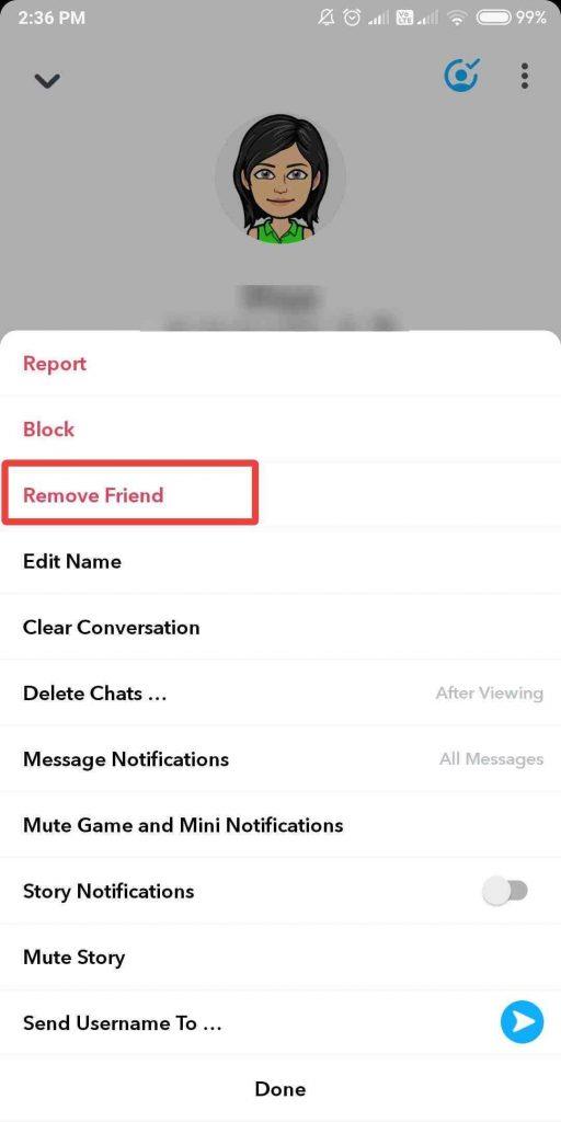Jak odstranit nebo zablokovat někoho na Snapchat, aniž by o tom věděl