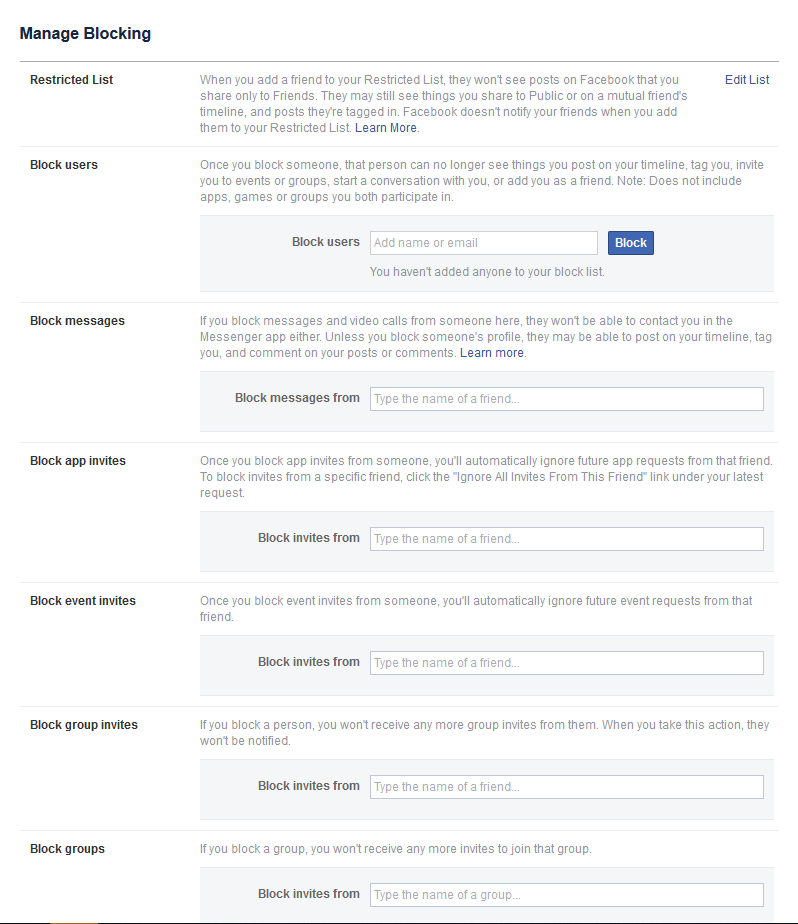 Hogyan lehet letiltani valakit a Facebookon anélkül, hogy tudná
