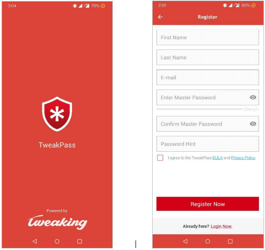 TweakPass Password Manager pre Android: (recenzia 2021)