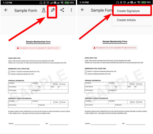 Как да подпишете PDF документ на Windows /Mac/Android/iPhone