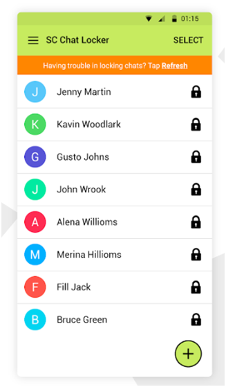 SC Chat Locker: protegeix els teus xats a l'aplicació Snapchat