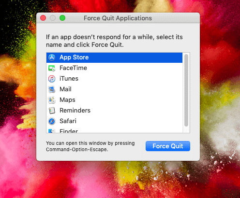 Si të detyroni të hiqni dorë nga një aplikacion në Mac: 5 mënyra për të mbyllur një aplikacion