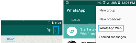 Kako se daljinski odjaviti s weba WhatsApp pomoću pametnog telefona