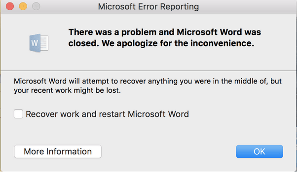 6 τρόποι για να διορθώσετε το Microsoft Word συνεχίζει να κολλάει σε ένα πρόβλημα Mac