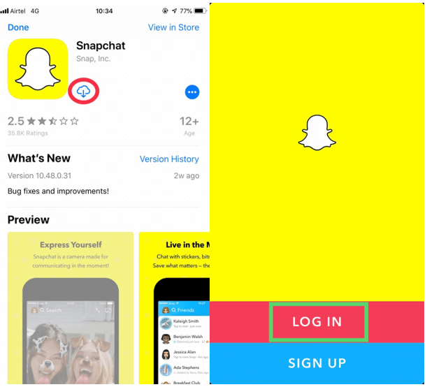 Kako vratiti stari Snapchat trajno na iPhone?