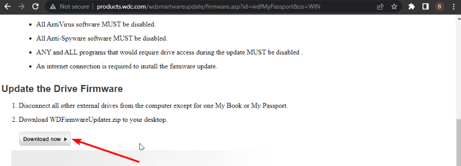Как да коригирате грешката WD My Passport Not Showing Up в компютър с Windows