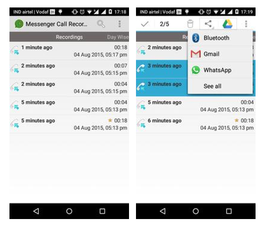 Com gravar trucades de WhatsApp a Android