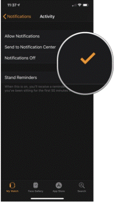 Com gestionar les notificacions a Apple Watch