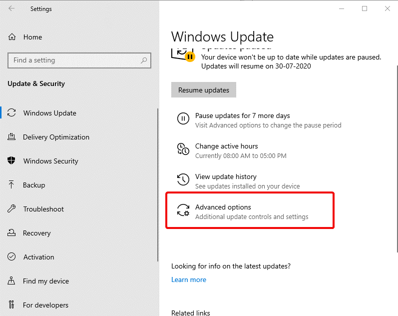 Popravak: Windows Update trenutačno ne može provjeriti ima li ažuriranja