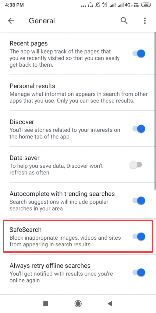 Mi az a Google Safe Search és hogyan kell használni?