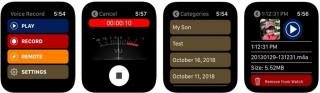 Aplikacije za snemalnik zvoka Apple Watch bodo takoj posnele zapiske