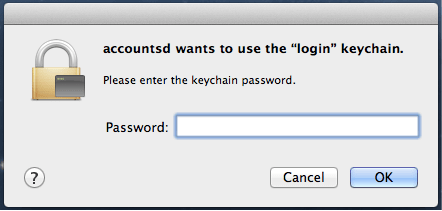 Slik fikser du varselet "Kontoer ønsker å bruke nøkkelringen for pålogging".