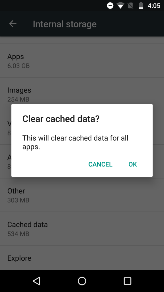 Si të pastroni cache në Android