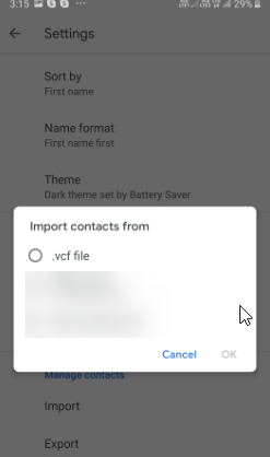 Com gestionar i fer còpies de seguretat de contactes a Android