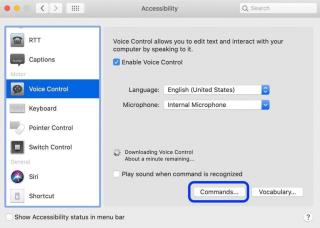 Com utilitzar el control de veu a macOS Catalina