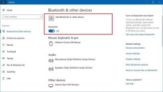 Slik bruker du Bluetooth på Windows 10