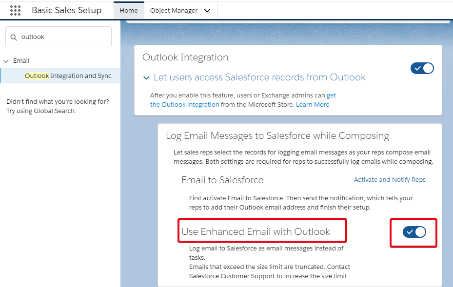 Kako postaviti Salesforce integraciju s Microsoft Outlookom