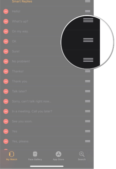 Πώς να δημιουργήσετε τις δικές σας απαντήσεις μηνυμάτων για το Apple Watch