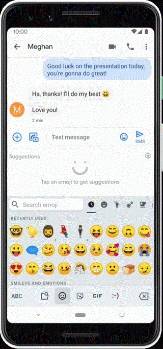 Actualització de Gboard: Emoji Kitchen per combinar amb adhesius