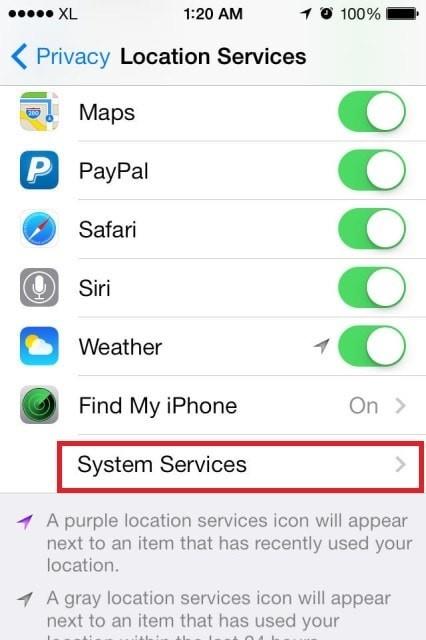 Com trobar i esborrar l'historial d'ubicacions a l'iPhone