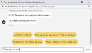 Hur tar man bort Amazon Prime-konto?