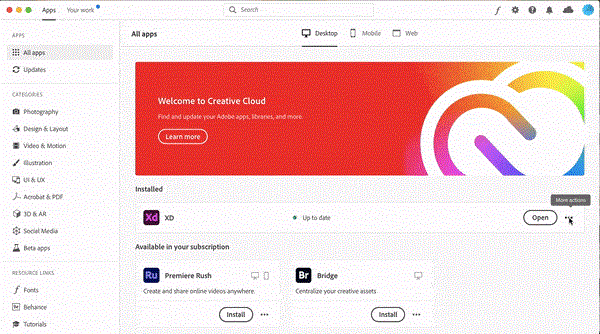 Πώς να αφαιρέσετε το Adobe Creative Cloud από το Mac