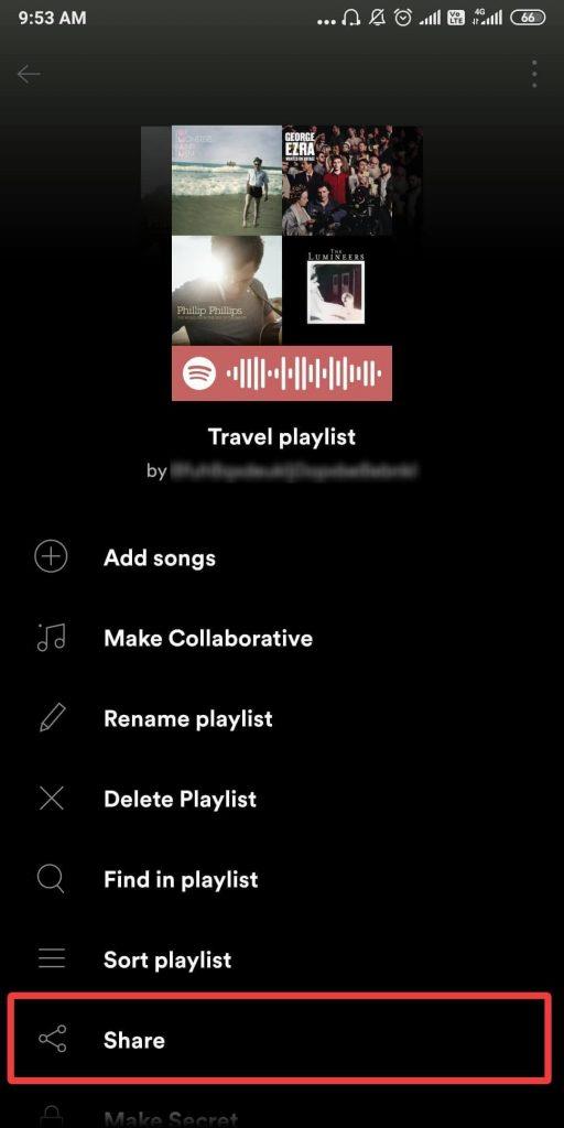 Kako podijeliti Spotify playlistu s prijateljima