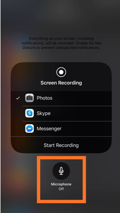 Com gravar la pantalla a l'iPhone amb so