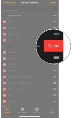 Πώς να δημιουργήσετε τις δικές σας απαντήσεις μηνυμάτων για το Apple Watch