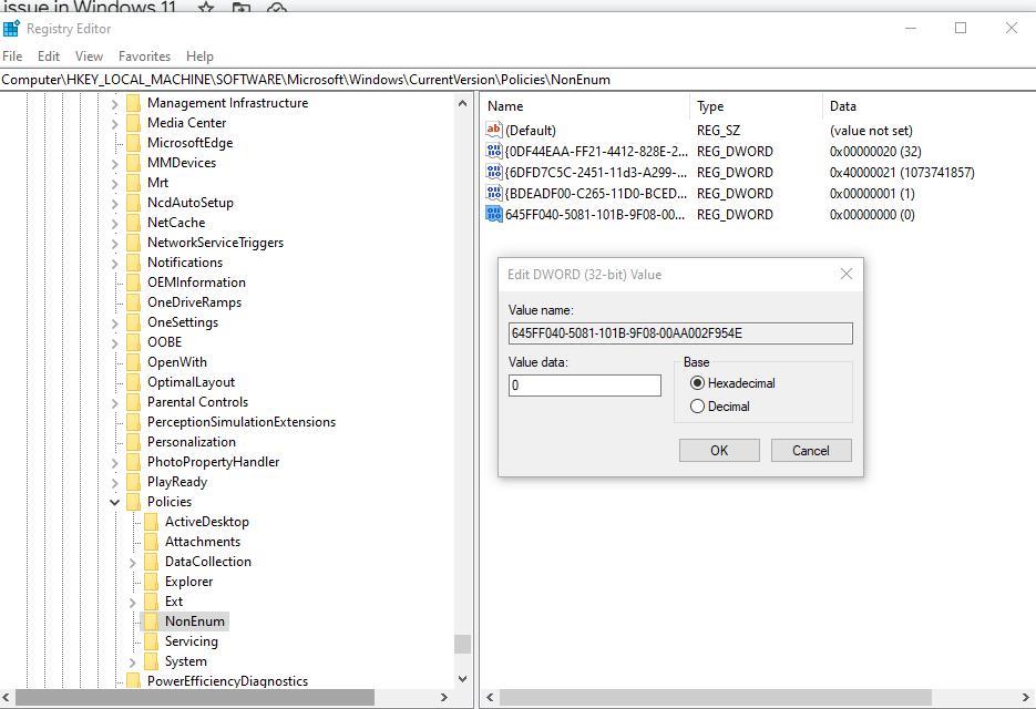 Jak opravit problém „zašedlý koš“ v systému Windows 11?