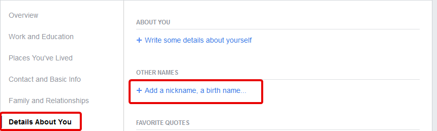 Hur man ändrar ditt namn på Facebook