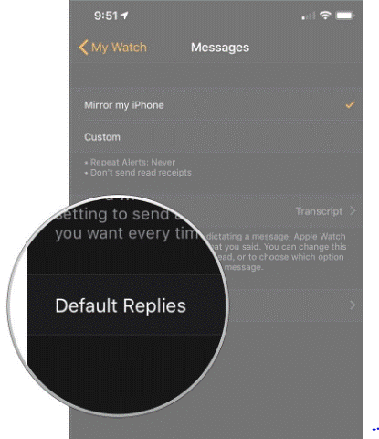 Πώς να δημιουργήσετε τις δικές σας απαντήσεις μηνυμάτων για το Apple Watch