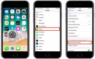 Com habilitar el silenci de trucades desconegudes a iOS 13