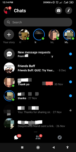 Kako vratiti trajno izbrisane Facebook poruke na Messengeru