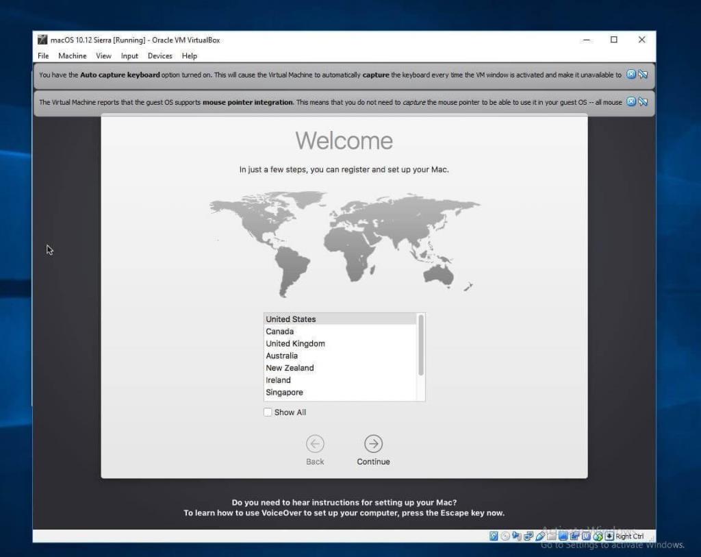 Како инсталирати МацОС на Виндовс 10 у ВиртуалБок-у