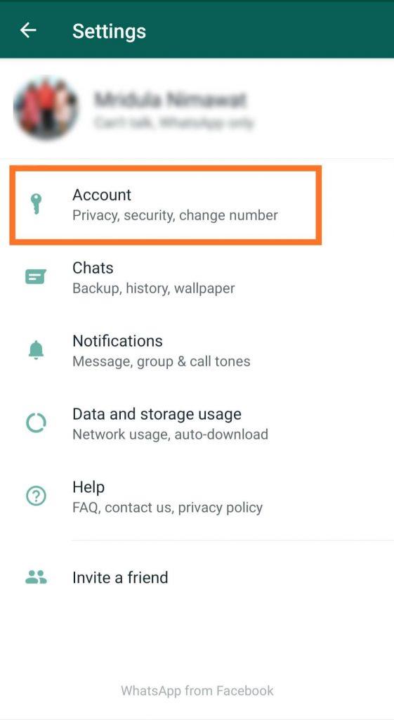 Actualització de bloqueig d'empremta digital de WhatsApp a Android