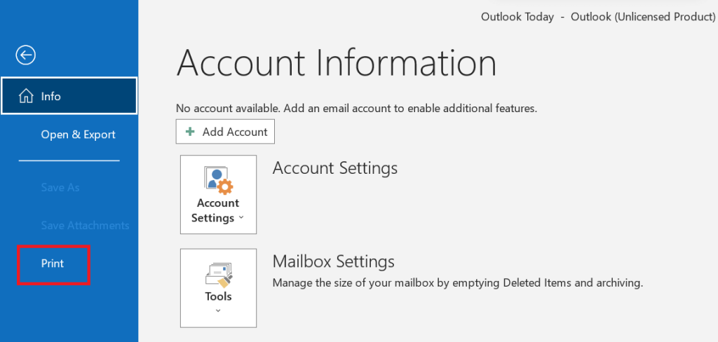 Hvernig á að vista Outlook tölvupóst sem PDF skjal?