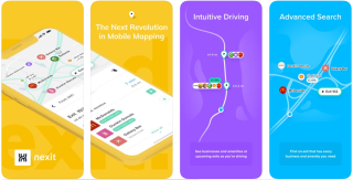Kuo „Nexit“ navigacijos programa išsiskiria iš „Google“ žemėlapių?
